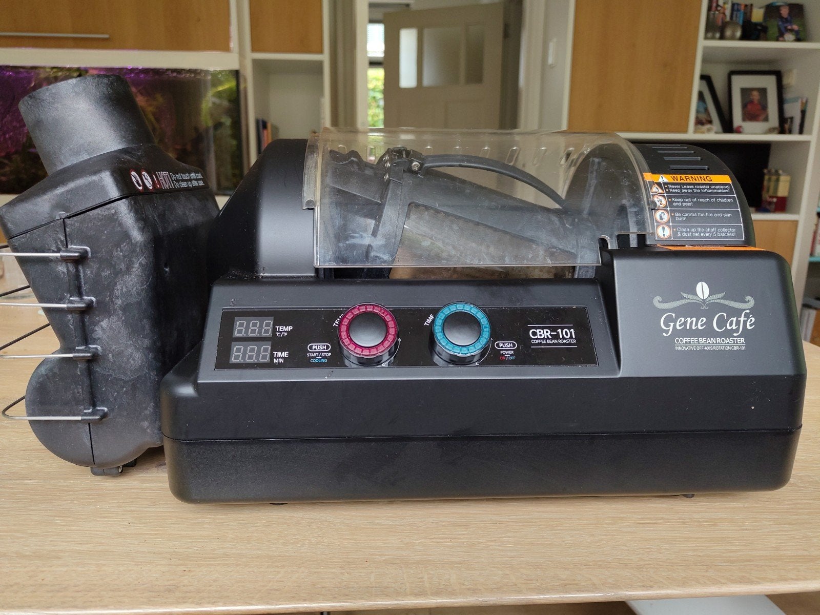 Gene Café CBR-101 koffiebrander, Ophalen of Verzenden, Zo goed als nieuw, Koffiemachine