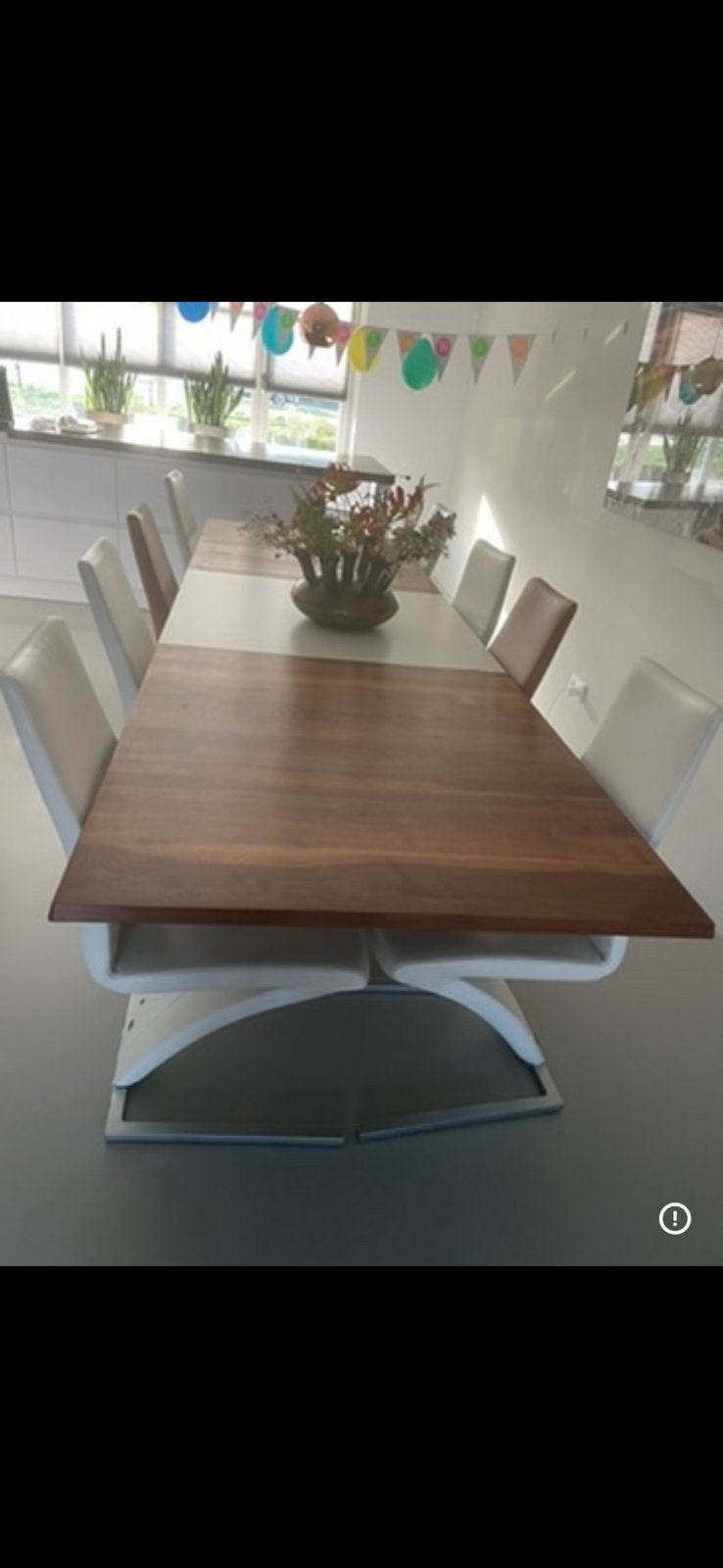 rolf benz eettafel met 8 stoelen van rolf benz