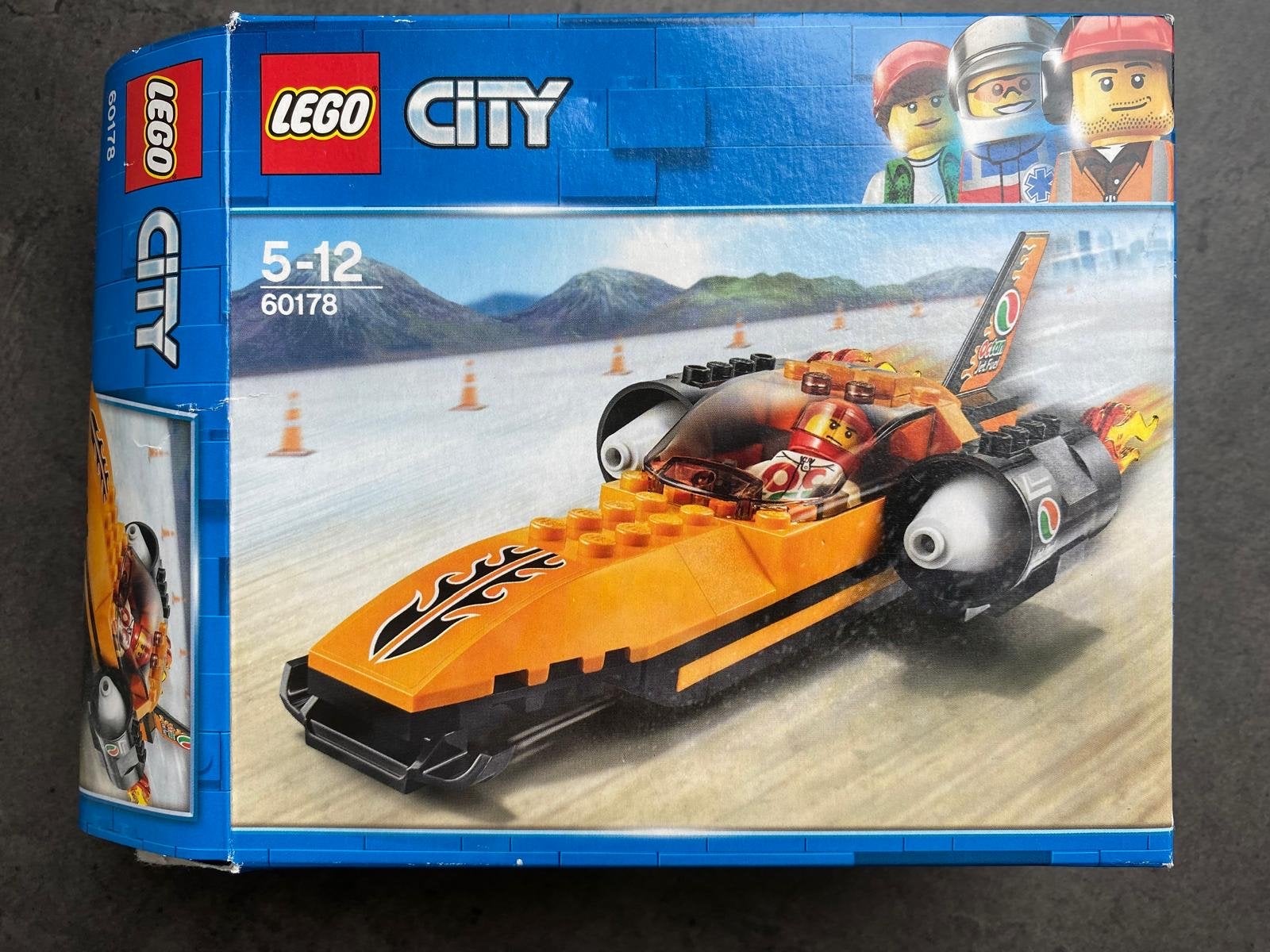 Lego City 60178 Speed Record Car met Minifiguur, City, Lego, Ophalen of Verzenden, Zo goed als nieuw