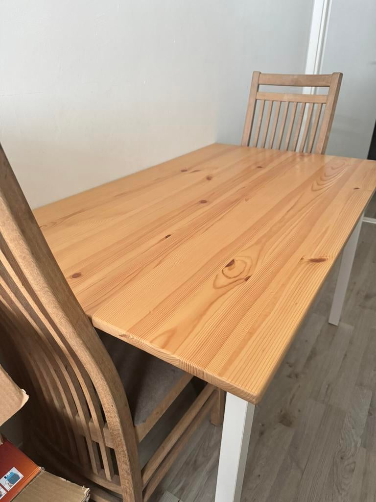 eettafel IKEA PINNTORP, Ophalen, Zo goed als nieuw, Rechthoekig, 50 tot 100 cm
