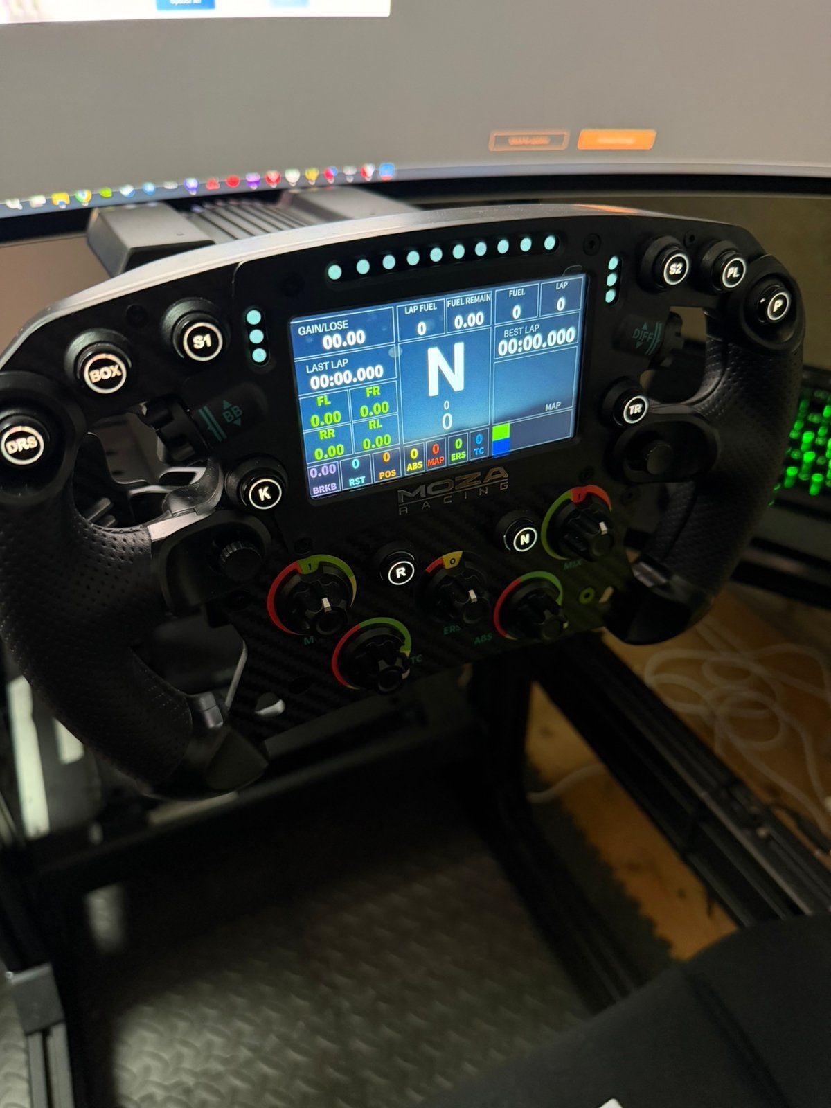 MOZA R12 V2 + CRP2 + FSR2 – COMPLETE SIMRACE SET – ZGAN, Ophalen of Verzenden, Overige merken, Zo goed als nieuw