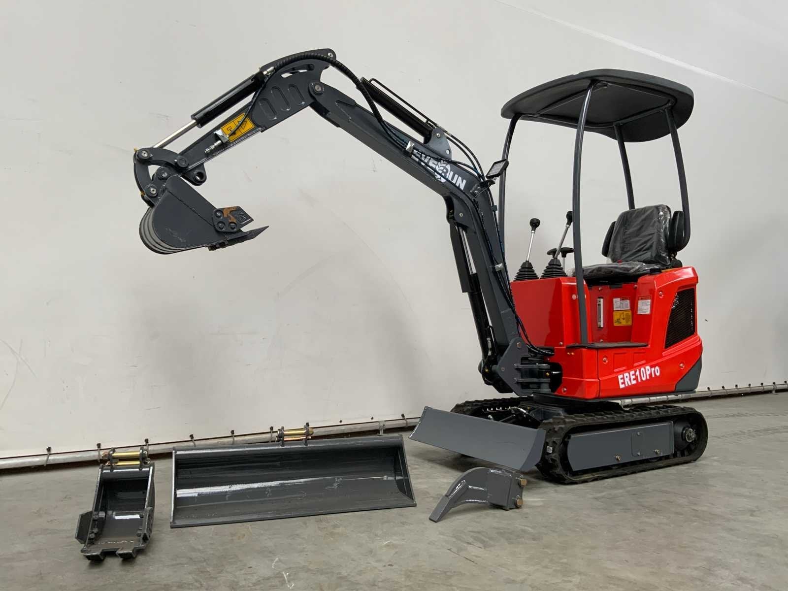 Everun - 2025 - ERE10PRO - Minigraafmachine, Zakelijke goederen, Machines en Bouw | Kranen en Graafmachines, Graafmachine