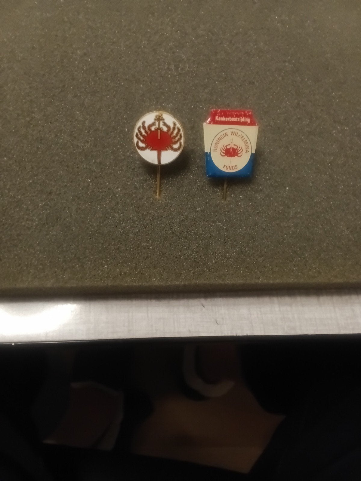 2 speldjes van KWF, Ophalen of Verzenden, Gebruikt, Overige onderwerpen