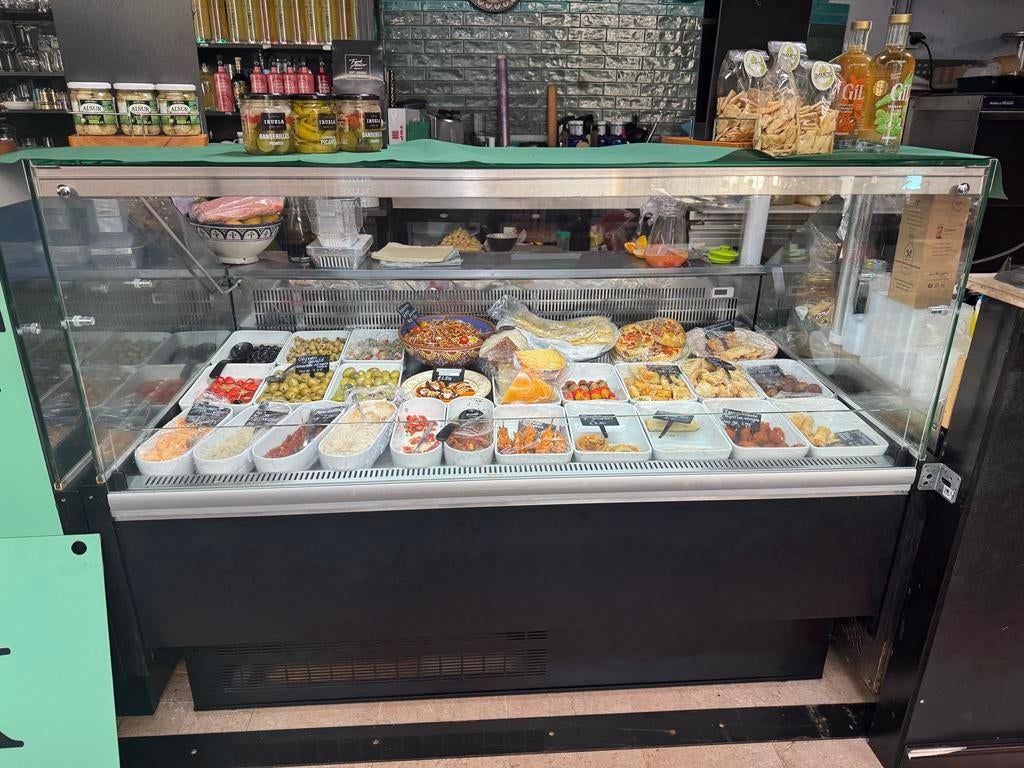 Multinox Koeltoonbank 1.50m - 0-4 graden, Zakelijke goederen, Horeca | Keukenapparatuur, Ophalen, Gebruikt, Koelen en Vriezen