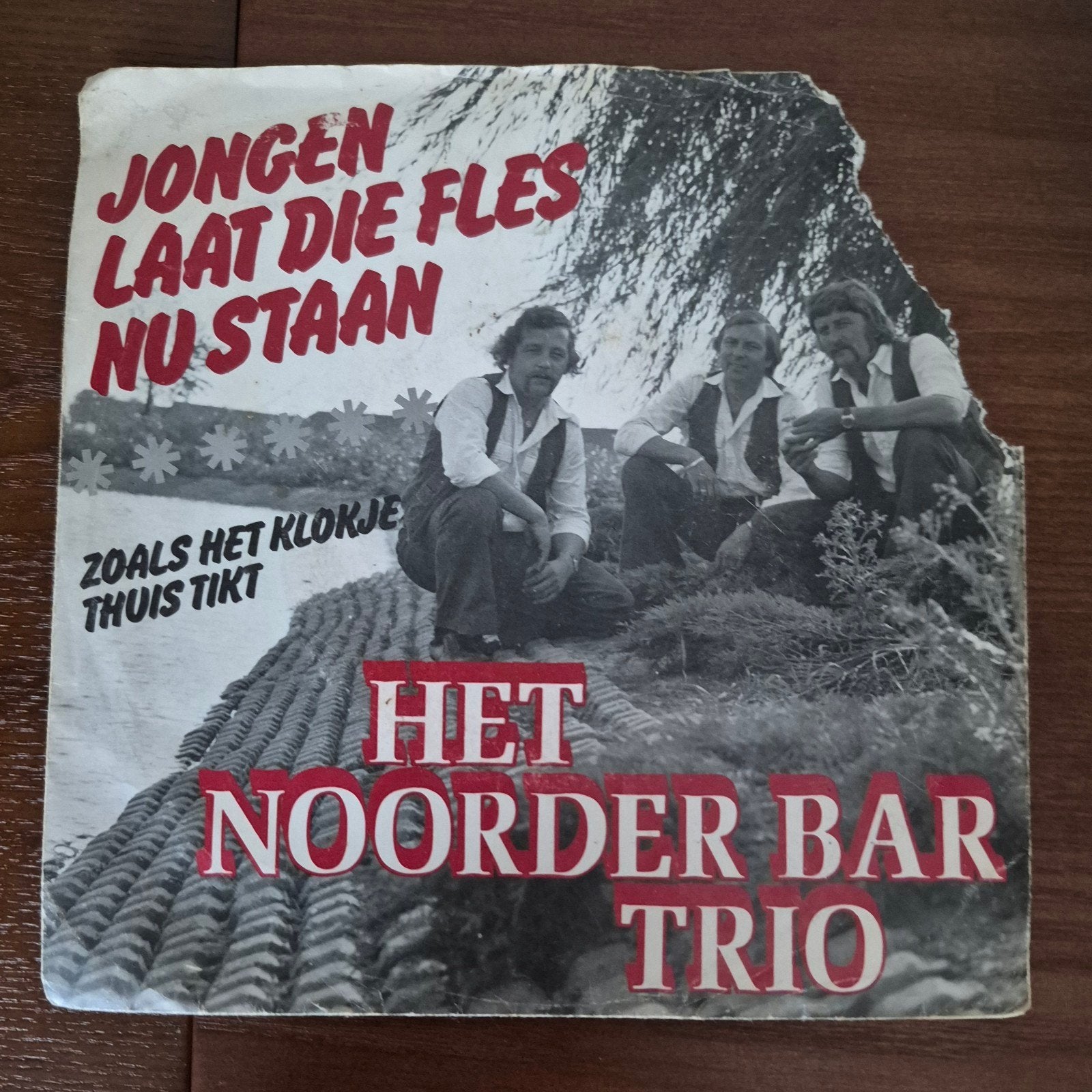 Het Noorder Bar Trio - Jonges laat die fles nu staan, Ophalen of Verzenden, Zo goed als nieuw, Overige formaten, Levenslied of Smartlap