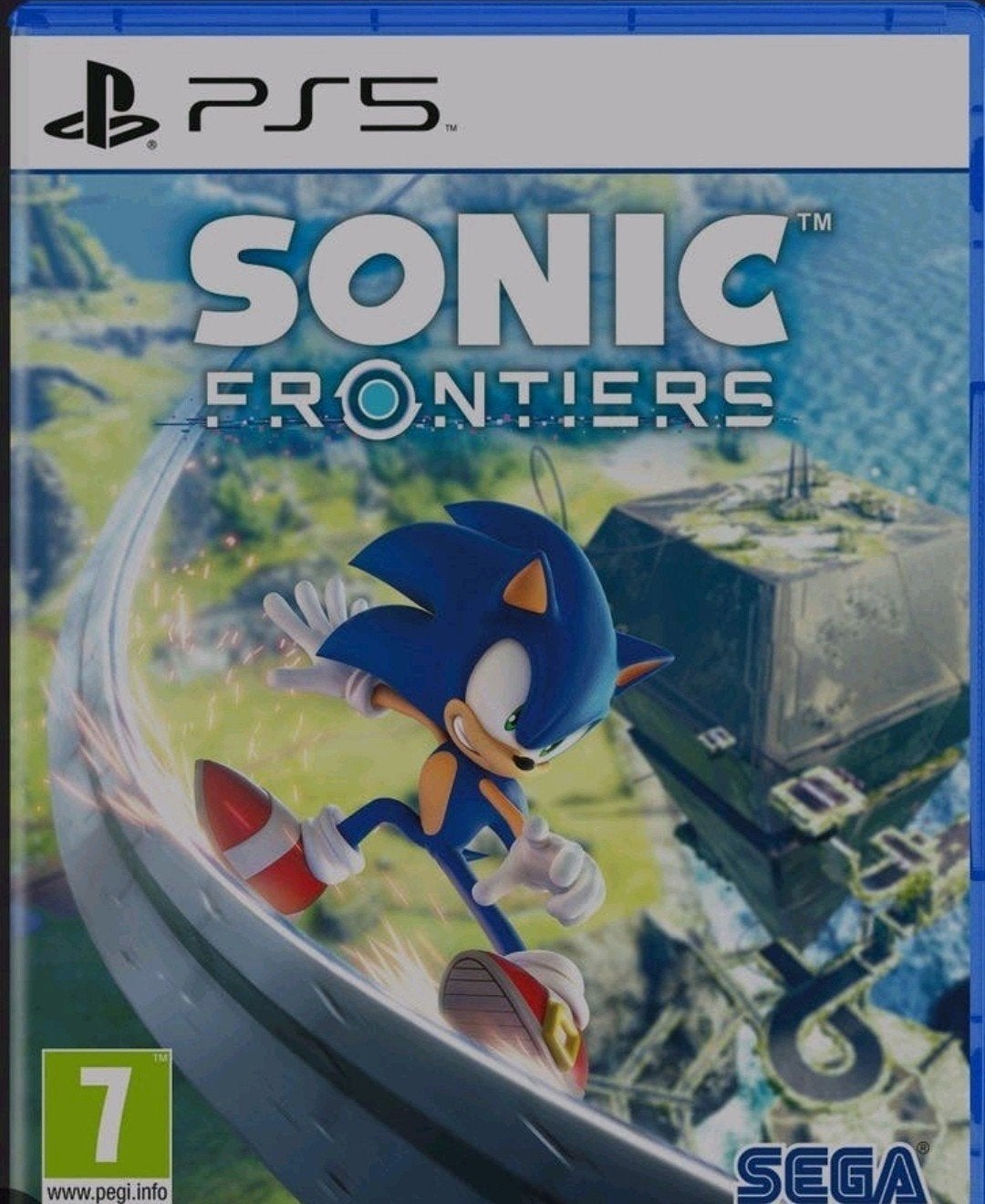 AMPER GESPEELD! Sonic frontiers ps5 playstation 5, Ophalen of Verzenden, Zo goed als nieuw, Avontuur en Actie, Vanaf 7 jaar