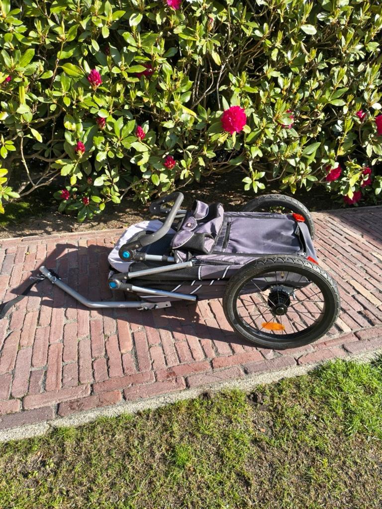 Trixie opvouwbare hondenfietskar - Zo goed als nieuw, Fietsen en Brommers, Fietsaccessoires | Aanhangers en Karren, Opvouwbaar