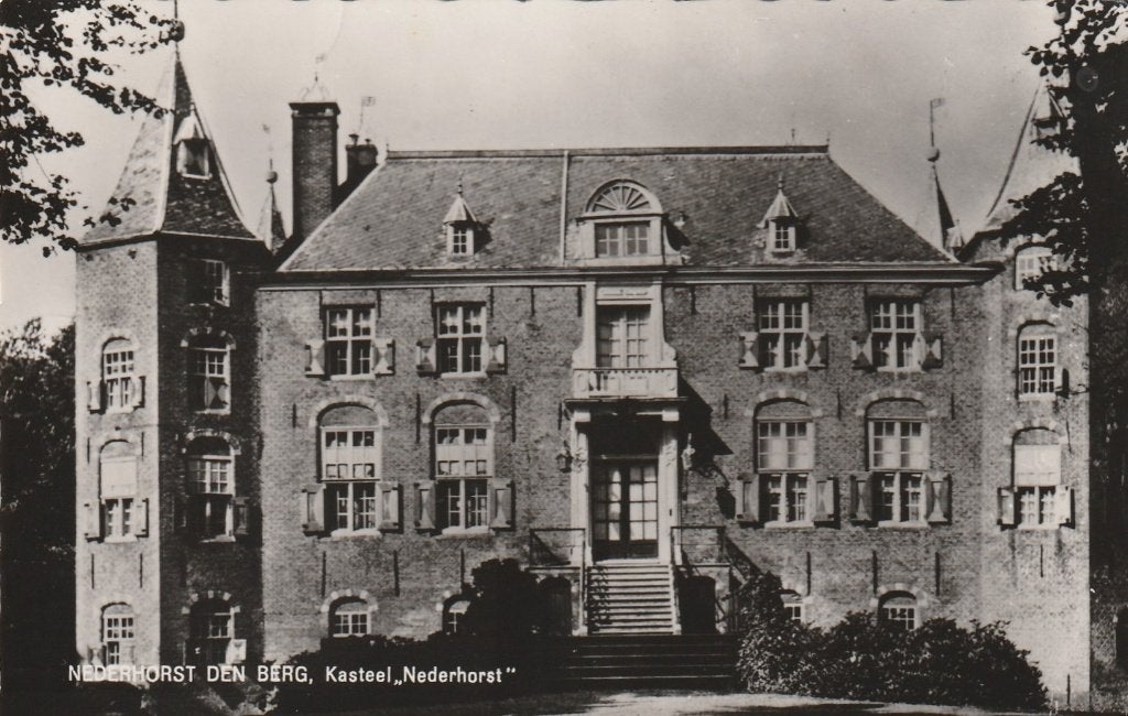 NEDERHORST DEN BERG Kasteel Nederhorst, Verzenden, 1960 tot 1980, Gelopen, Noord-Holland