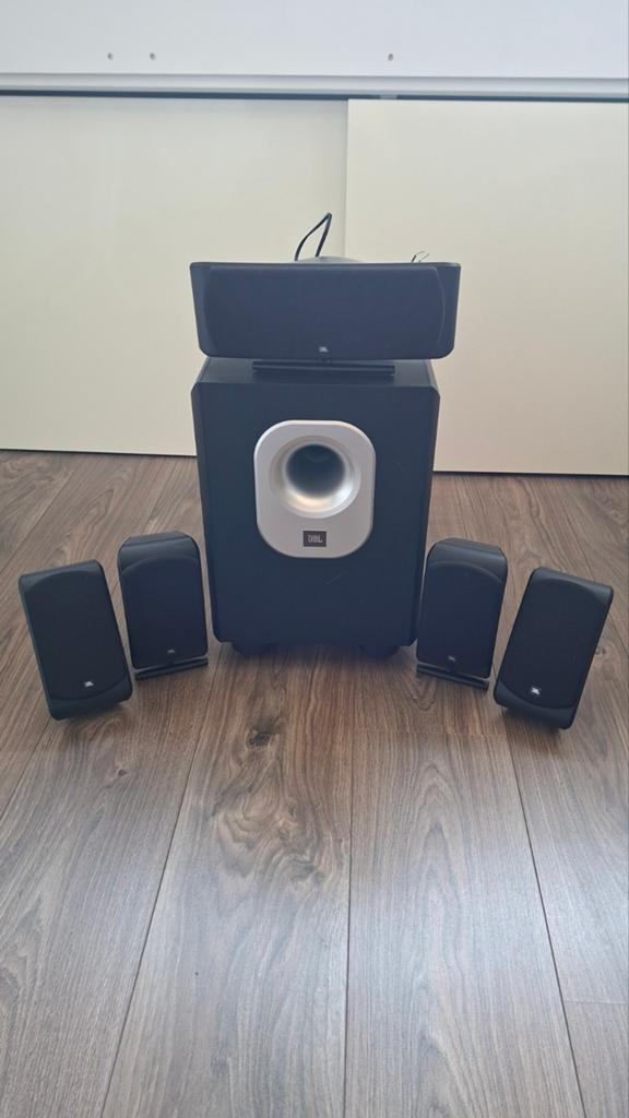Harman Kardon Receiver + 5.1 JBL Surround Speakerset, Audio, Tv en Foto, Home Cinema-sets, Gebruikt, 70 watt of meer, 5.1-systeem