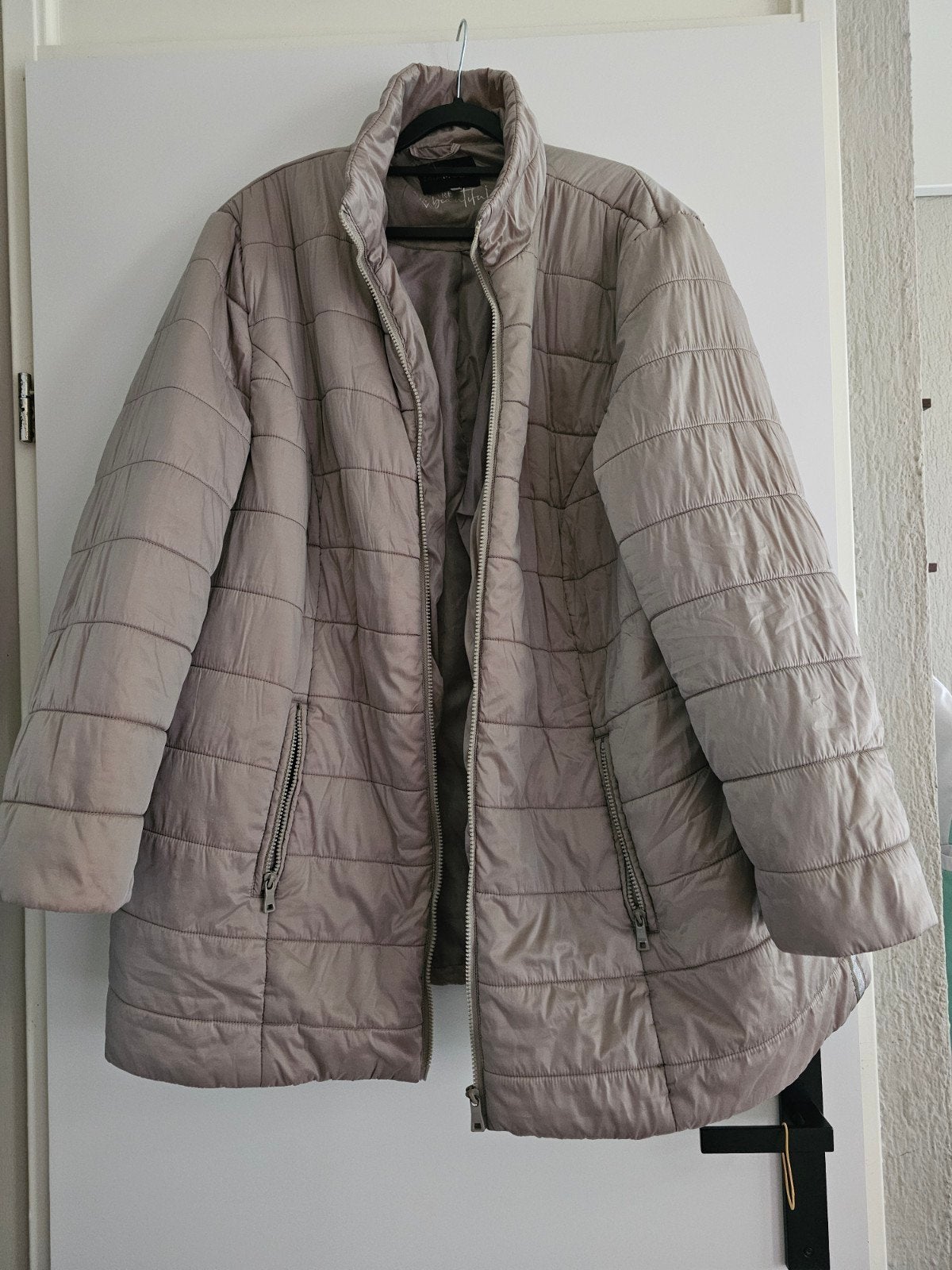 dames. winterjas ecru/ beige maat 54, Ophalen of Verzenden, Zo goed als nieuw, Maat 46/48 (XL) of groter, Beige