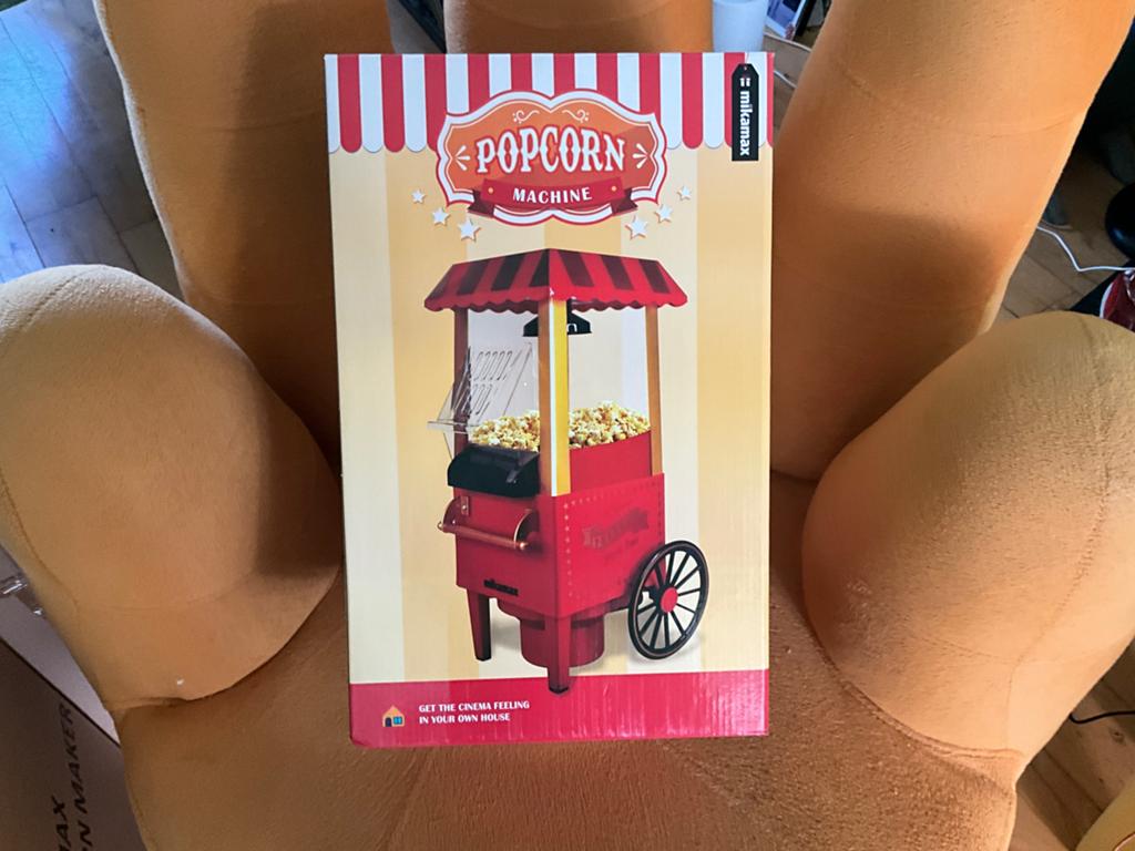 Kleine draagbare Popcornmachine, Ophalen, Nieuw