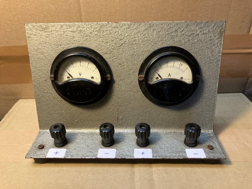 Voltmeter - Amperemeter, Ophalen of Verzenden, Gebruikt