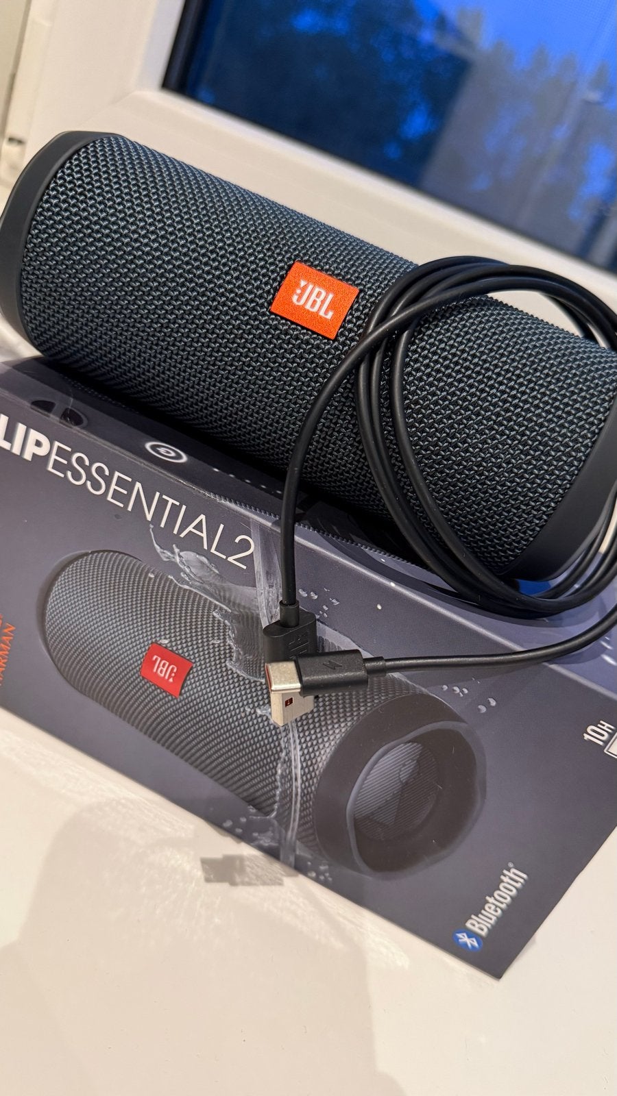 JBL Flip Essential 2 Bluetooth Speaker zgan, JBL, Ophalen of Verzenden, Zo goed als nieuw, Draagbare speaker