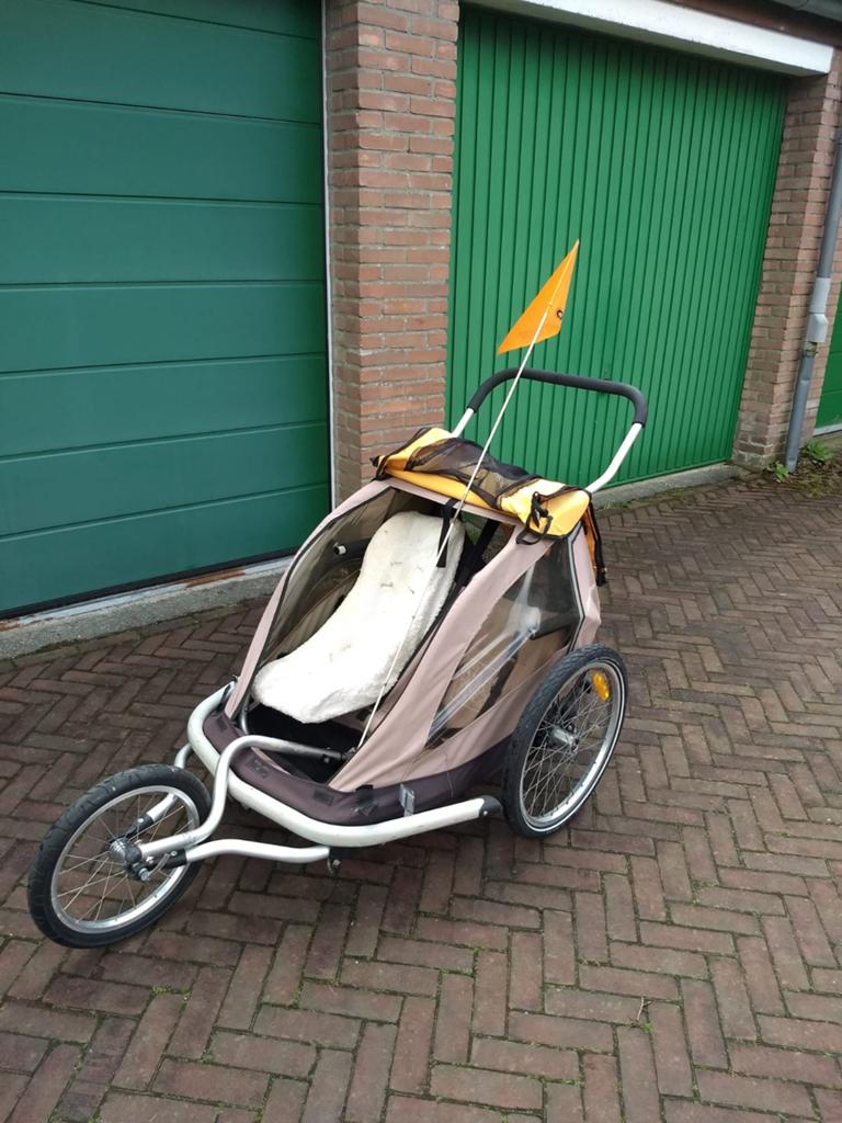 Fietskar Croozer 535, Ophalen, Gebruikt, Opvouwbaar, Kinderkar
