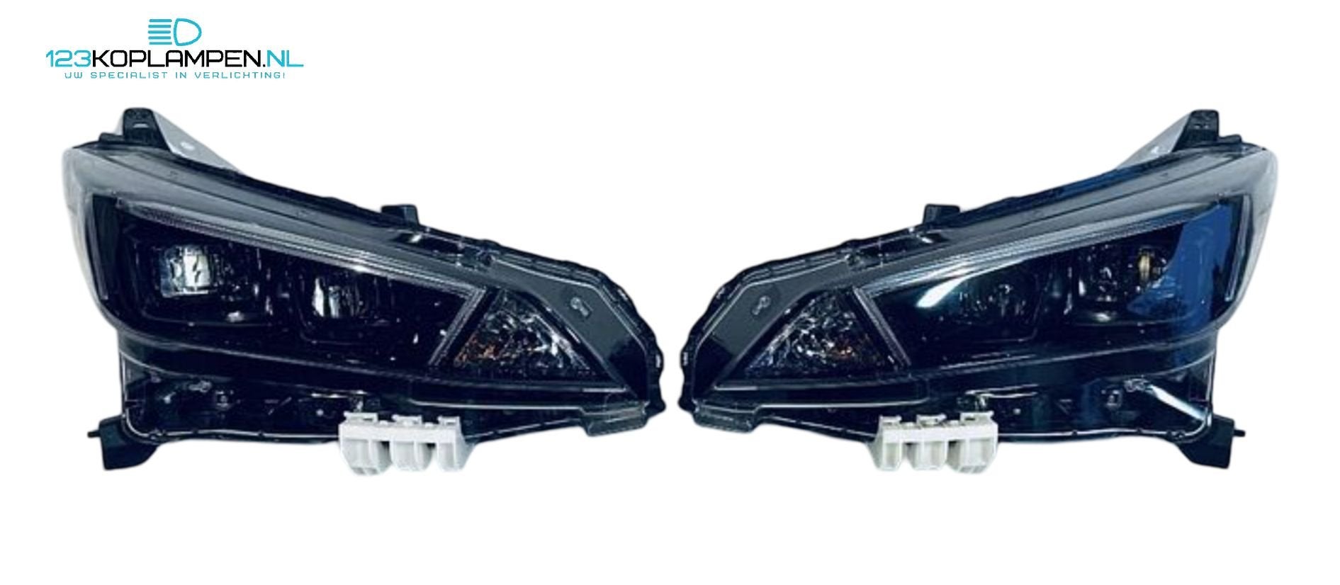 Nissan Leaf Full Led Facelift Black koplamp links rechts