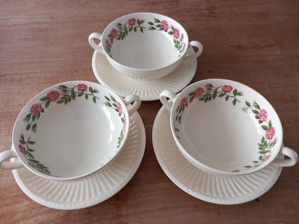 Wedgwood Rosalind soepkommen, Ophalen, Overige materialen, Gebruikt, Vintage