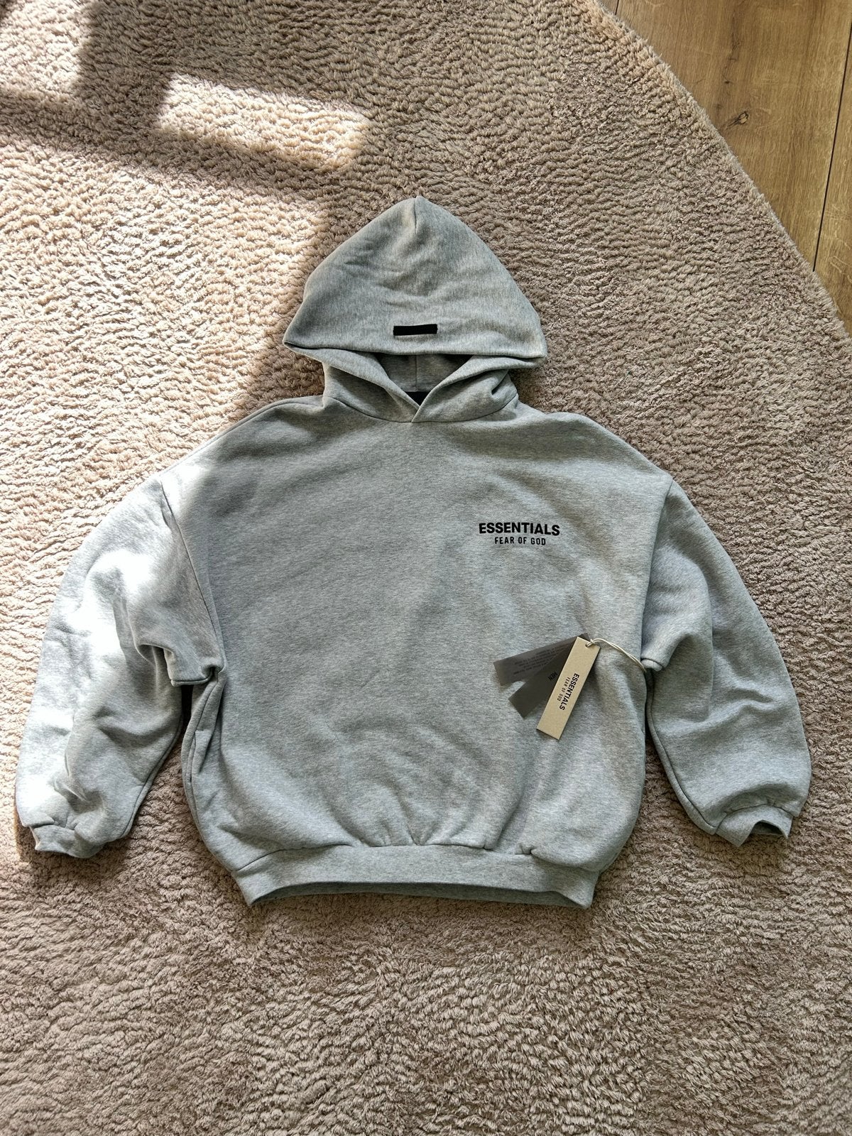 Fear of God Essentials FW24 Light Heather Hoodie - XS, Ophalen of Verzenden, Nieuw, Maat 46 (S) of kleiner, Grijs