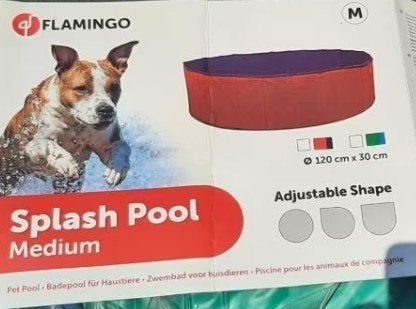 zwembadje voor hond (120 doorsnede , let wel: 30 cm hoog), Ophalen, Zo goed als nieuw