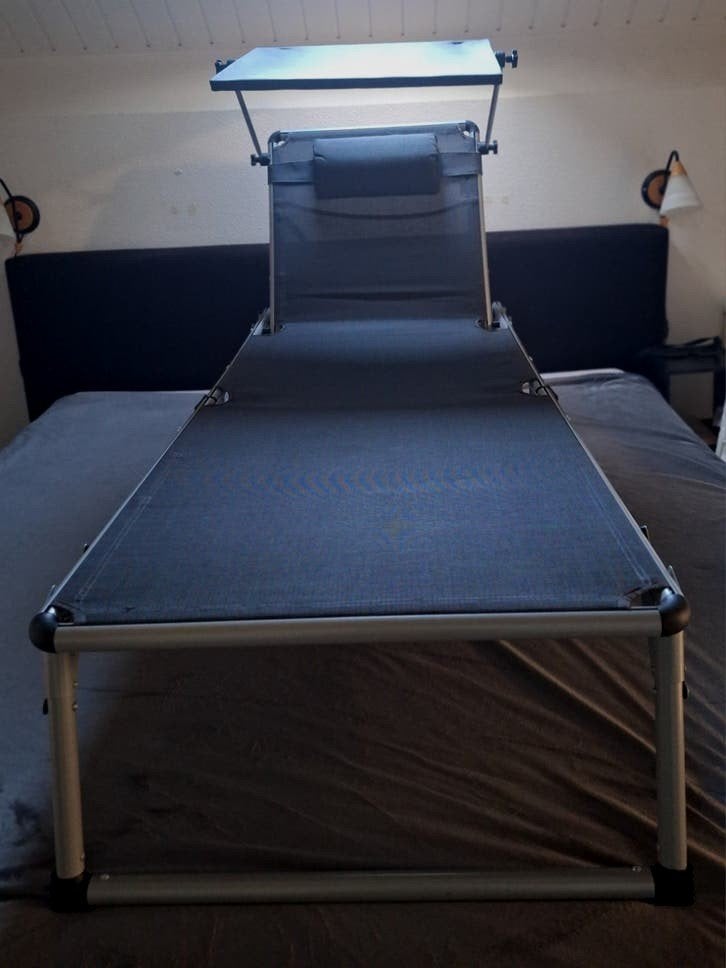 Te koop, Ophalen, Zo goed als nieuw, Aluminium, Verstelbaar