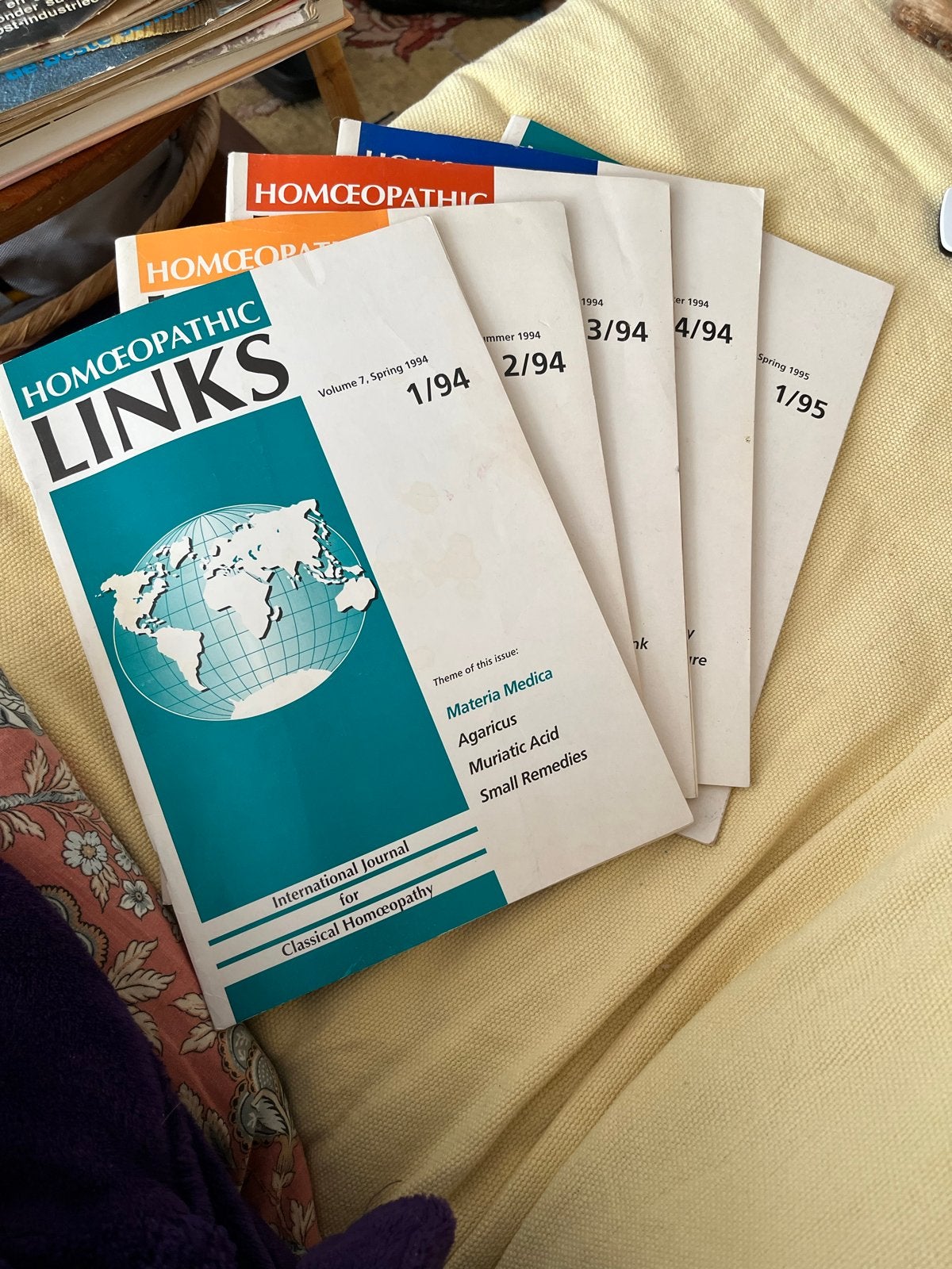 Homoeopathic Links - International Journal (1994-1995), Ophalen of Verzenden, Gelezen, Overige typen