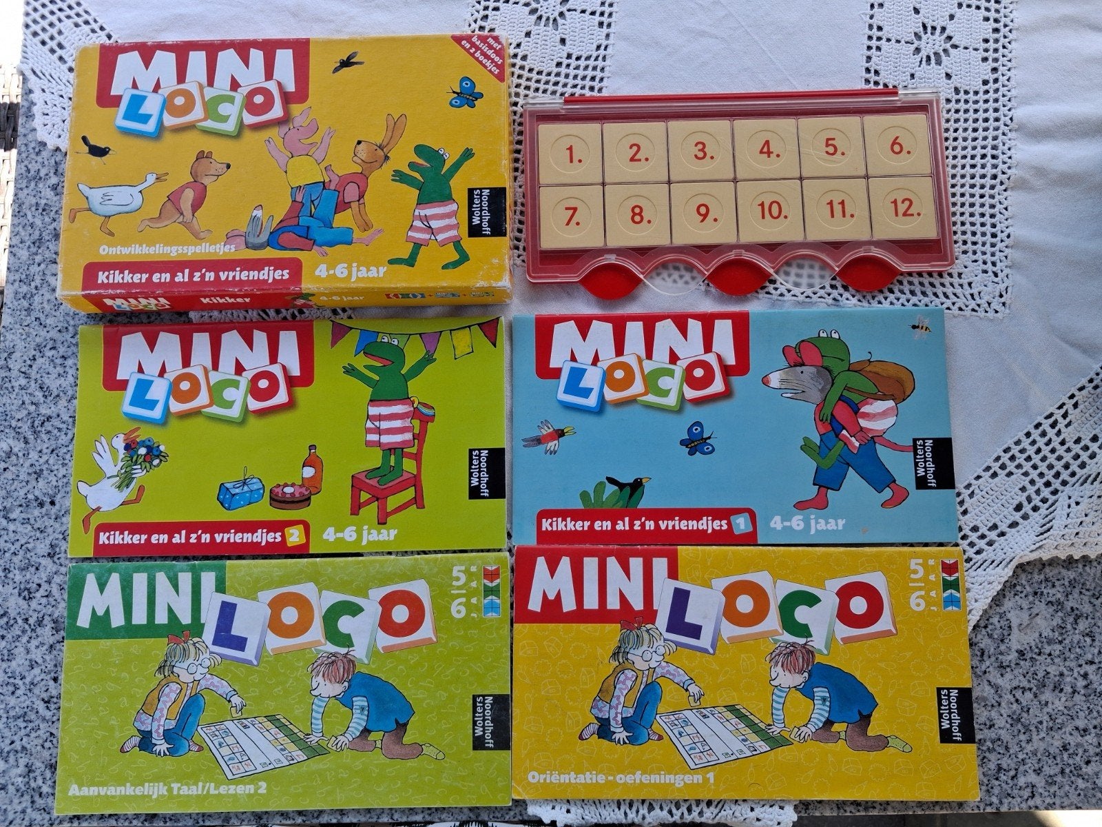 Mini loco kikker en zijn al z'n vriendjes 17.50 vaste prijs, Ophalen of Verzenden