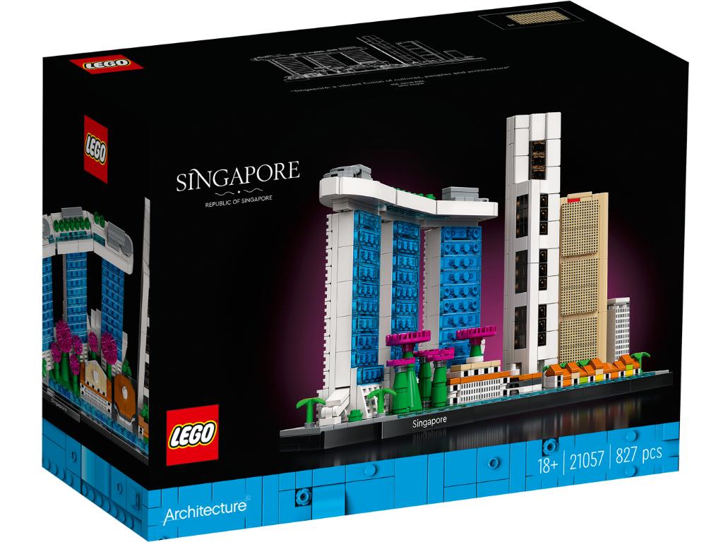 Lego Architecture | 21057 | Singapore, Kinderen en Baby's, Speelgoed | Duplo en Lego, Lego, Compleet, Architecture, Ophalen of Verzenden