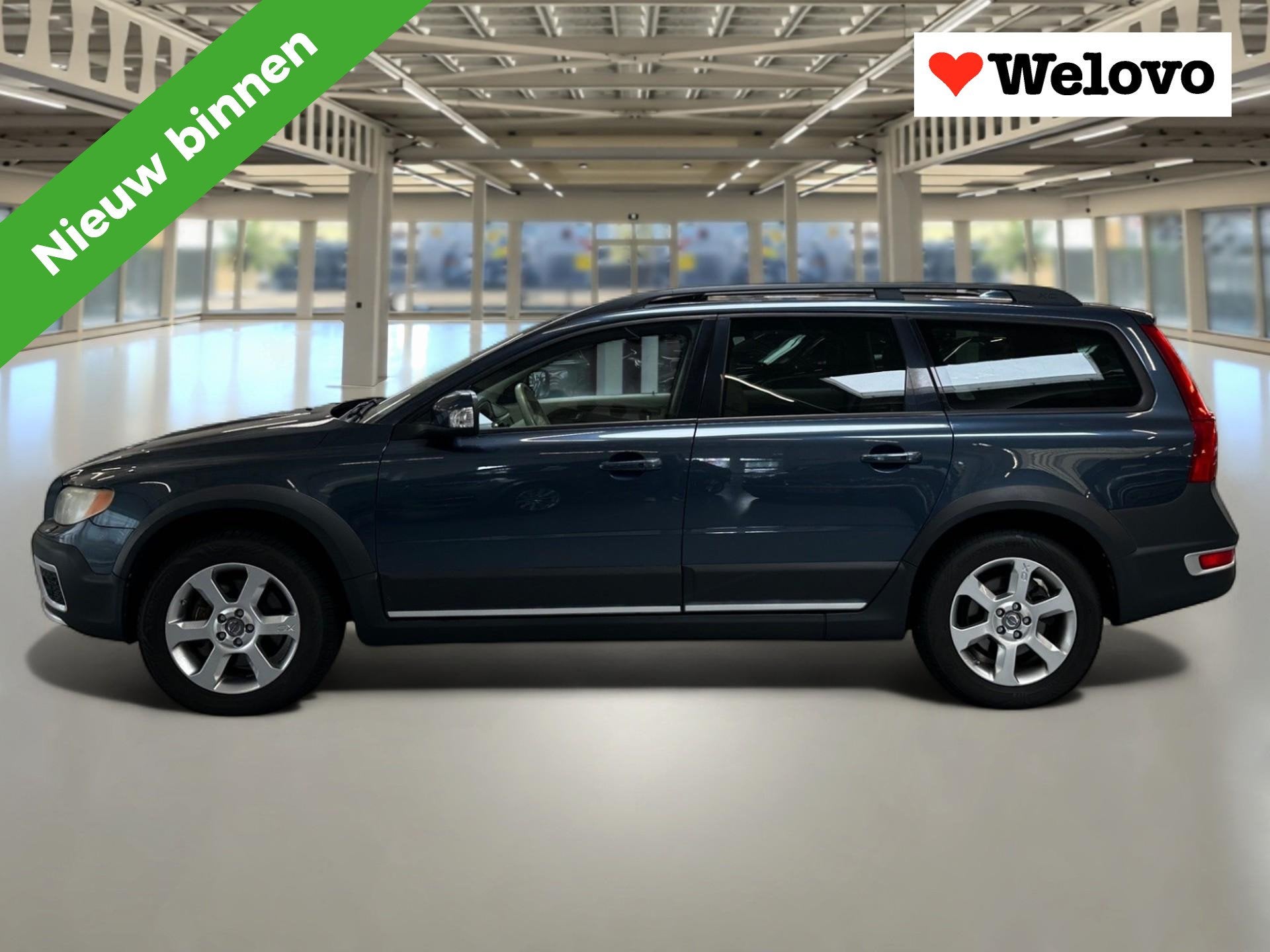 Volvo XC70 3.2 Kinetic Garantie, Rijklaar, Schuifdak, Trekha, Auto's, Automaat, 238 pk, Gebruikt, Blauw