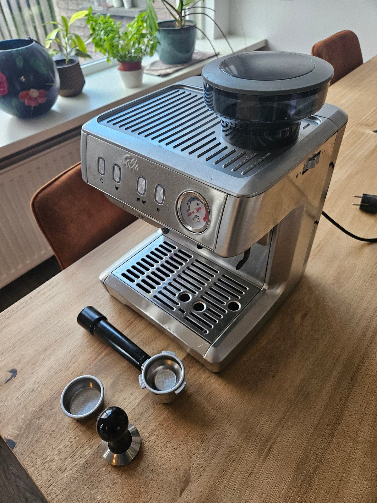 Solis 1018, Ophalen, Gebruikt, Espresso apparaat, Koffiebonen