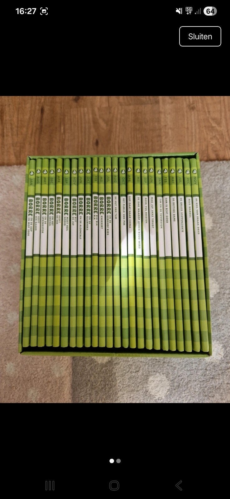 Borre Boekenreeks - Complete Set (24 boeken), Ophalen of Verzenden, Zo goed als nieuw