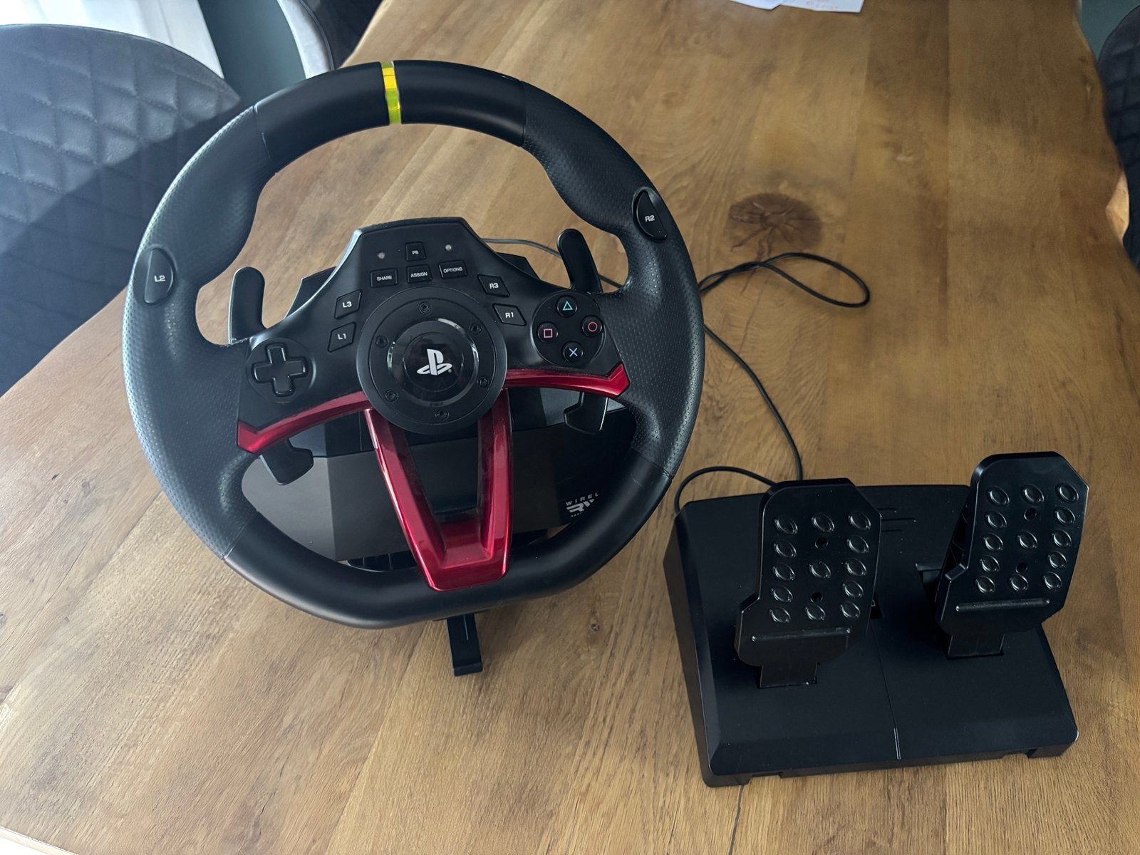 Racing Wheel PS4/PC, Ophalen, Gebruikt, Stuur of Pedalen, PlayStation 4