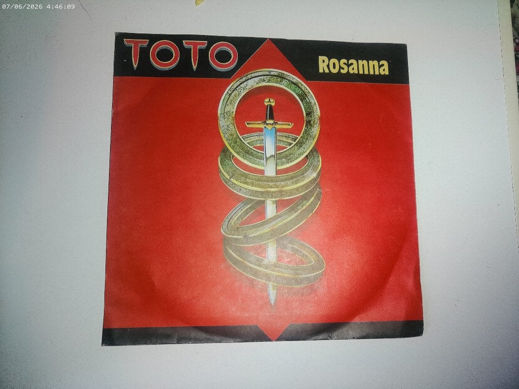 Toto - Rosanna, Fotohoes, 7 inch, Ophalen of Verzenden, Zo goed als nieuw