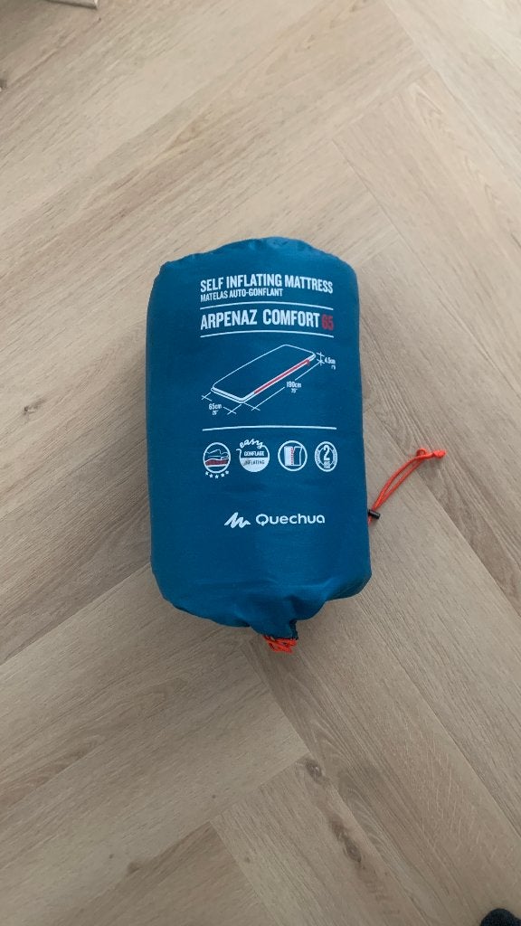 Quechua Zelfopblaasbare Slaapmat (190  65 cm), Ophalen, Zo goed als nieuw