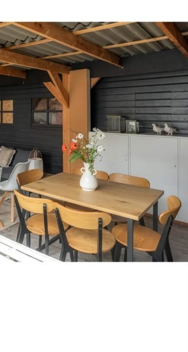 mooie tafel met evt. 6 stoelen, Ophalen, Rechthoekig, 75 cm of meer, 60 cm of meer