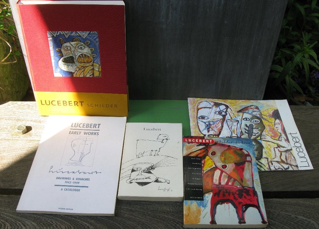 KUNST 6X BOEK/CATALOGUS LUCEBERT, Ophalen of Verzenden, Gelezen, Schilder- en Tekenkunst, Lucebert e.a.