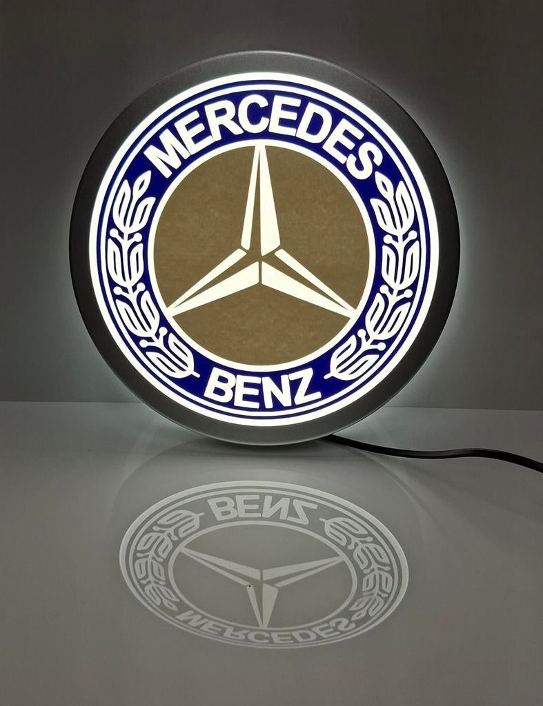 Mercedes-Benz LED Lichtbord - Verlicht Logo, Auto diversen, Auto-accessoires, Nieuw, Ophalen of Verzenden