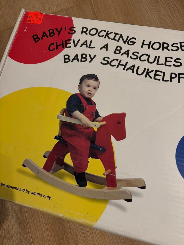 Hobbelpaard hout, Ophalen, Zo goed als nieuw