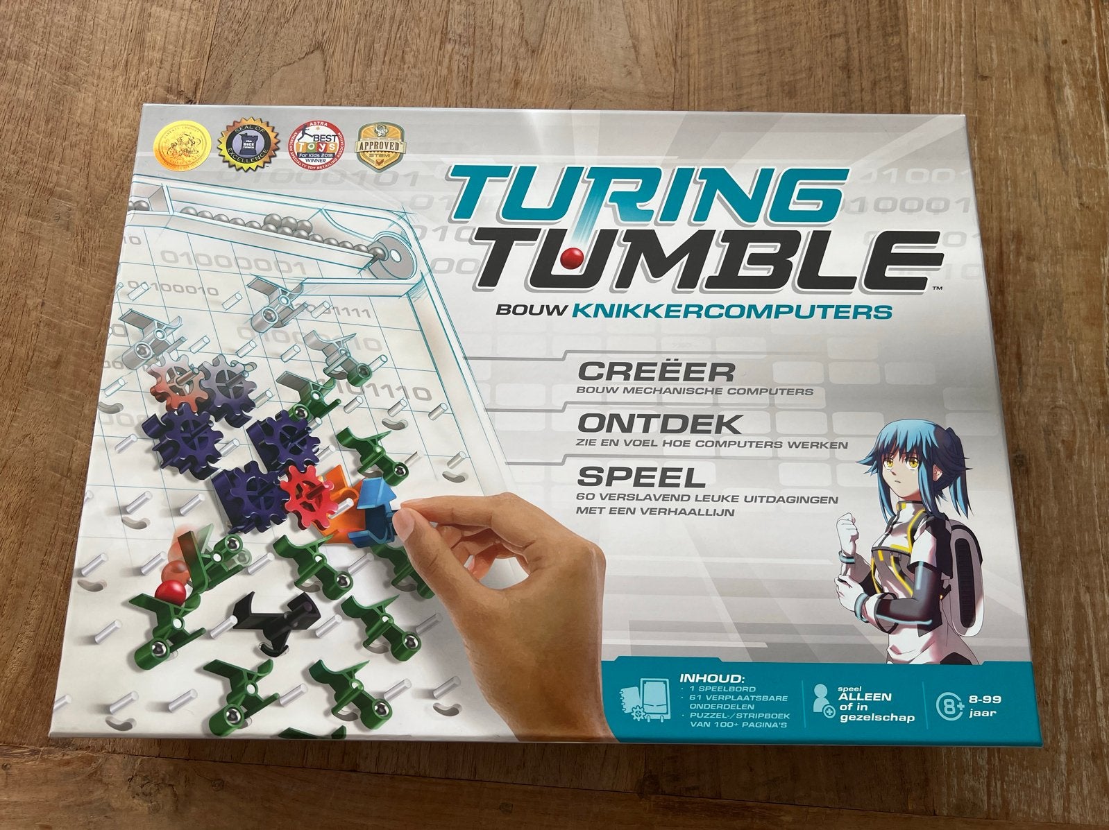 Turing Tumble: Bouw je eigen knikkercomputers, Ophalen of Verzenden, Zo goed als nieuw, Bouwen