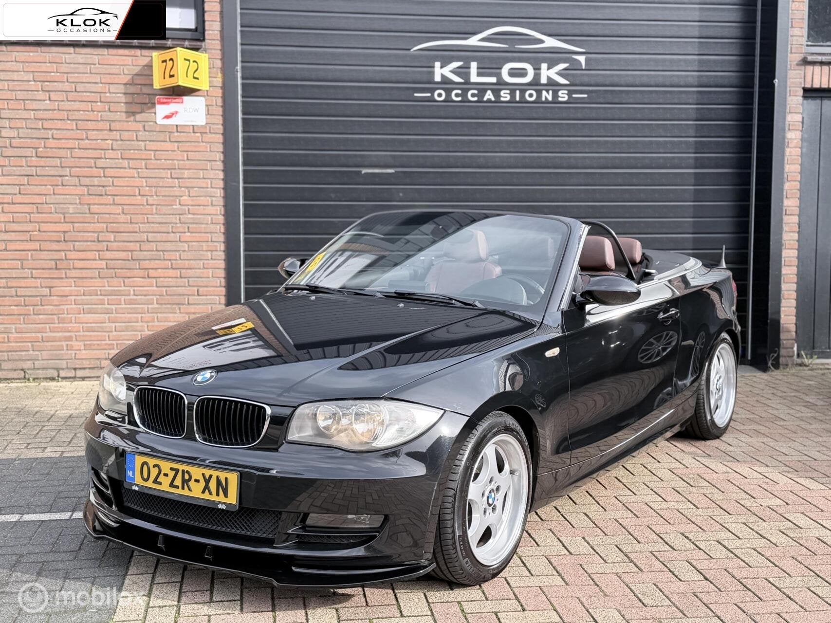 BMW 1-serie Cabrio 118i High Executive Navi Cruise Cabrio, Auto's, 1-Serie, 1995 cc, Cabriolet, 4 stoelen