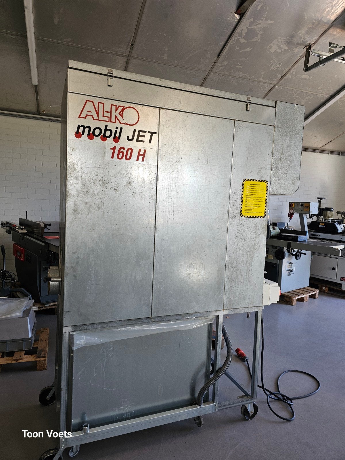 Afzuiging  / afzuiger Alko Mobiljet 160H, Ophalen, Gebruikt, Afzuiger