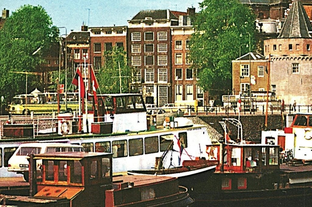 38461 Amsterdam jr 60 70 Prins Hendrikkade _ Onbeschreven, Ophalen of Verzenden, 1960 tot 1980, Ongelopen, Noord-Holland