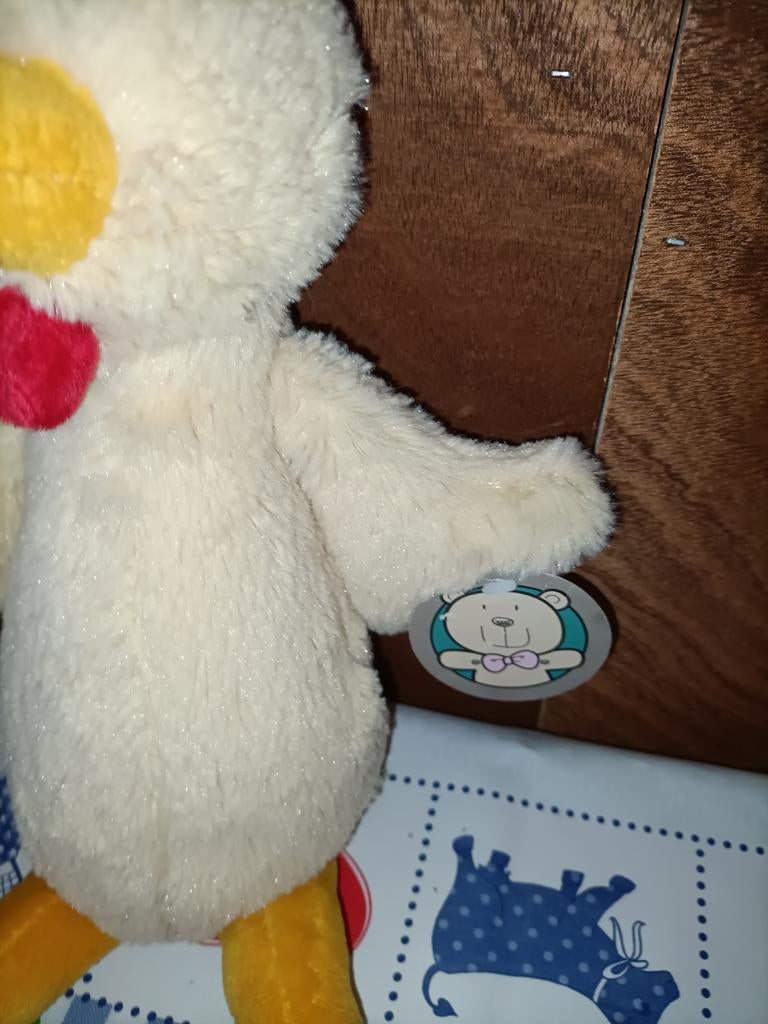 Kip knuffel Sligro nieuw met kaartje 35 cm, Ophalen of Verzenden, Overige typen
