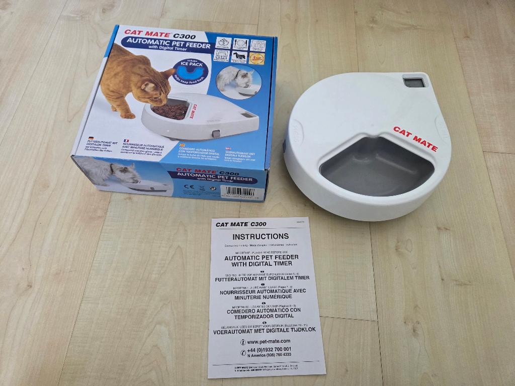 Cat Mate C300 voerautomaat, nog nieuw., Ophalen of Verzenden, Automatisch, Nieuw