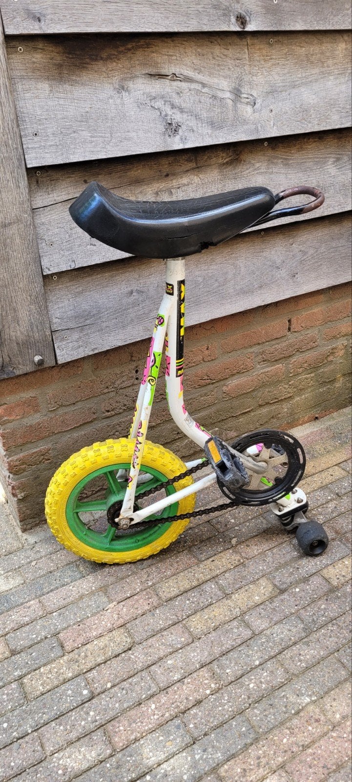 Unieke Skatebike - Skateboard en fiets in één!, Ophalen, Gebruikt, Velgrem