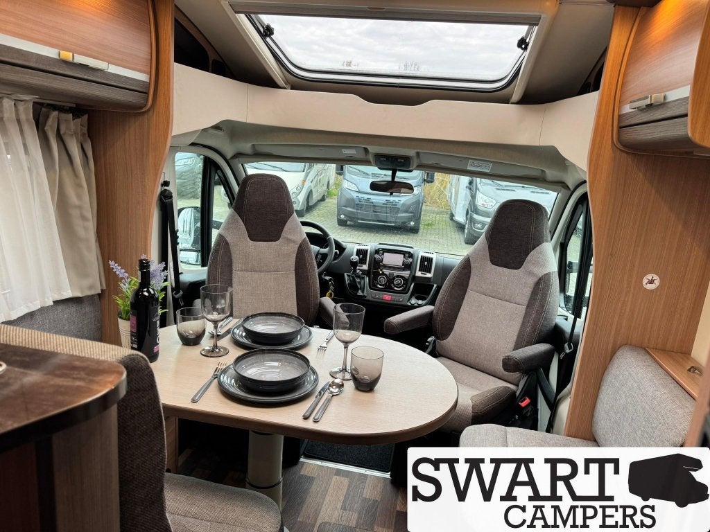 Knaus Sky TI 700 MEG Silver Selection 150 pk GRATIS STALLING, Caravans en Kamperen, Campers, Standaard zit, Ringverwarming, Fiat