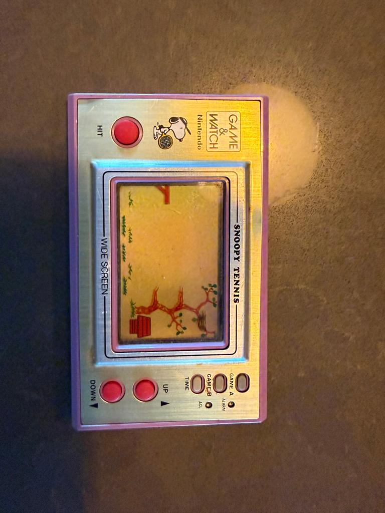 Nintendo game&watch Snoopy tennis, Spelcomputers en Games, Ophalen, Gebruikt, 1 speler, Eén computer