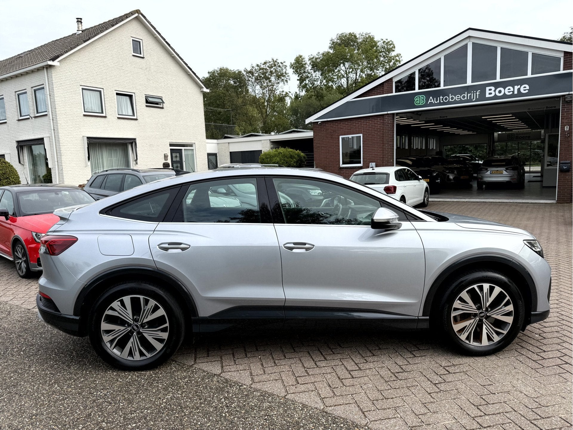 Audi Q4 Sportback e-tron 40 Advanced edition 77 kWh SOH 91.6, Auto's, Automaat, Dealer onderhouden, Gebruikt, Origineel Nederlands
