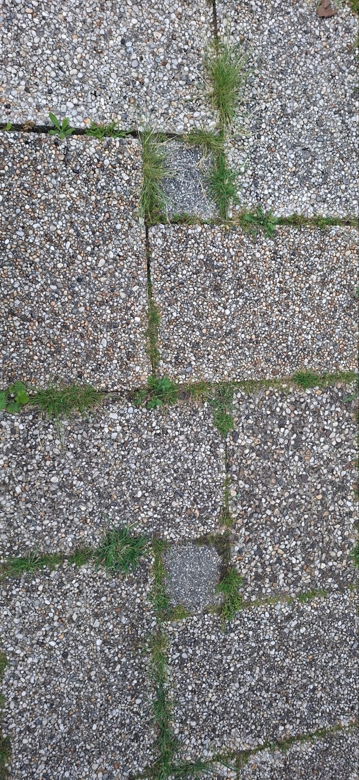 60 Grindtegels 60x40 - Zelf ophalen, Tuin en Terras, Tegels en Klinkers, Ophalen, Gebruikt, Overige materialen