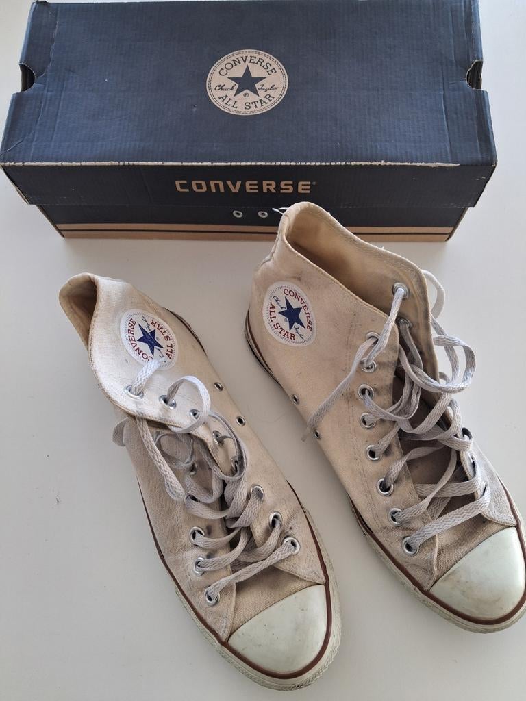 Converse All Star sneakers - Maat 41, Beige, Converse, Ophalen of Verzenden, Sneakers of Gympen