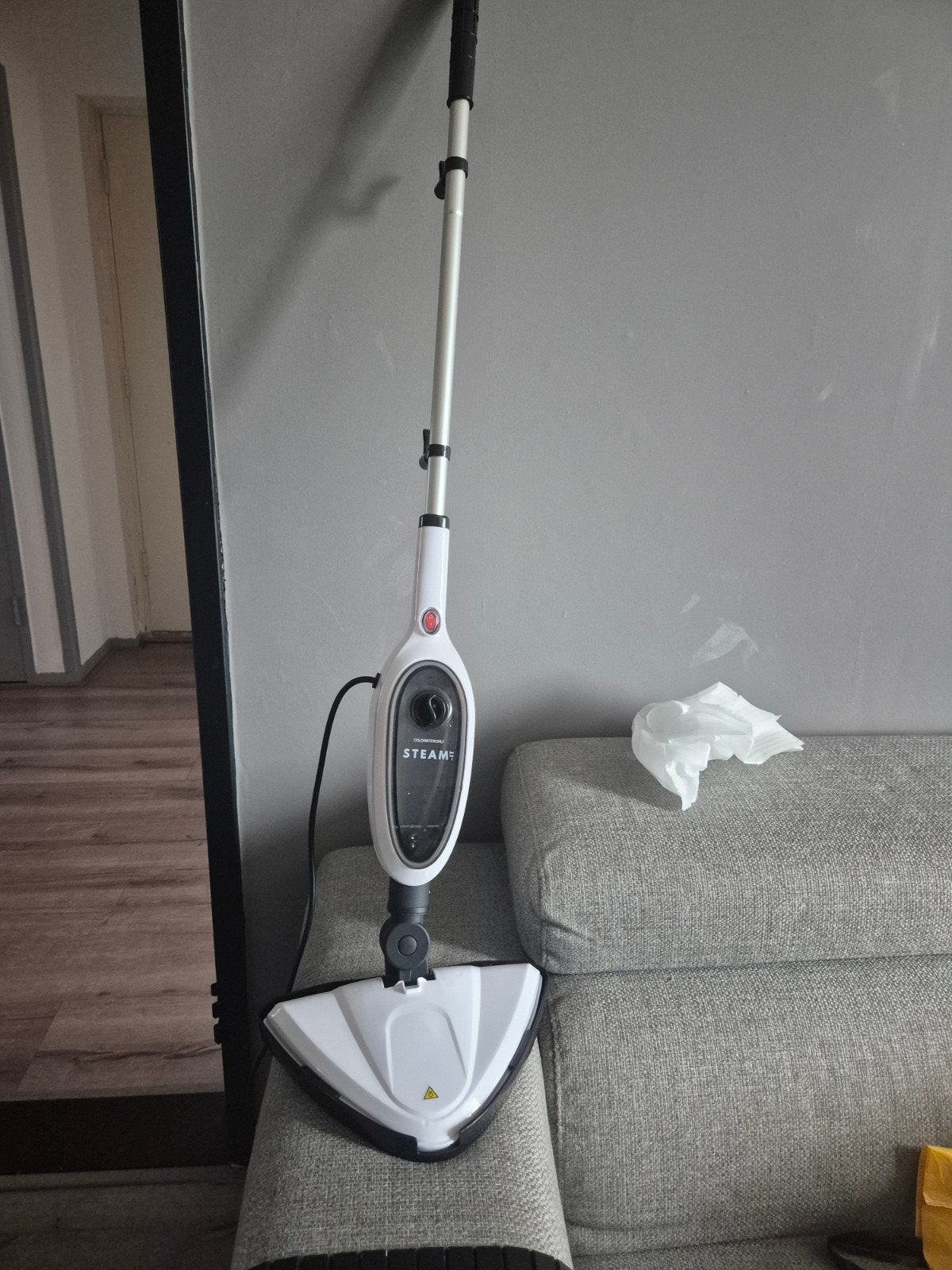 2 in 1 hand stoom machine, Witgoed en Apparatuur, Stoomapparaten, Zo goed als nieuw, Stoomreiniger, Ophalen of Verzenden