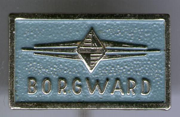 BORGWARD grijs op zilverkleurig auto speldje ( A_121 ), Verzamelen, Speldjes, Pins en Buttons, Verzenden, Nieuw, Transport, Speldje of Pin